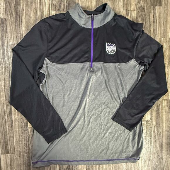Sacramento Kings NBA TX3 Cool ¼ Zip Pullover Performance Top - Picture 1 of 4